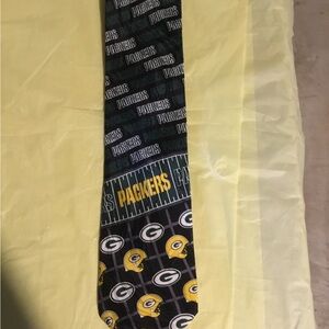 NFL Green Bay Packers Tie - Green and Yellow